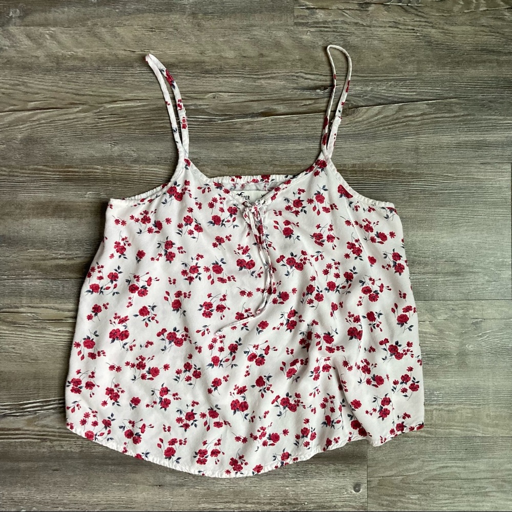 XS Hollister Floral Tank Top